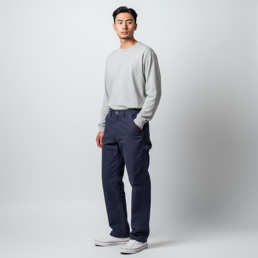 NWT Levi's 502 Dark Blue Duck Cloth Chino Pants